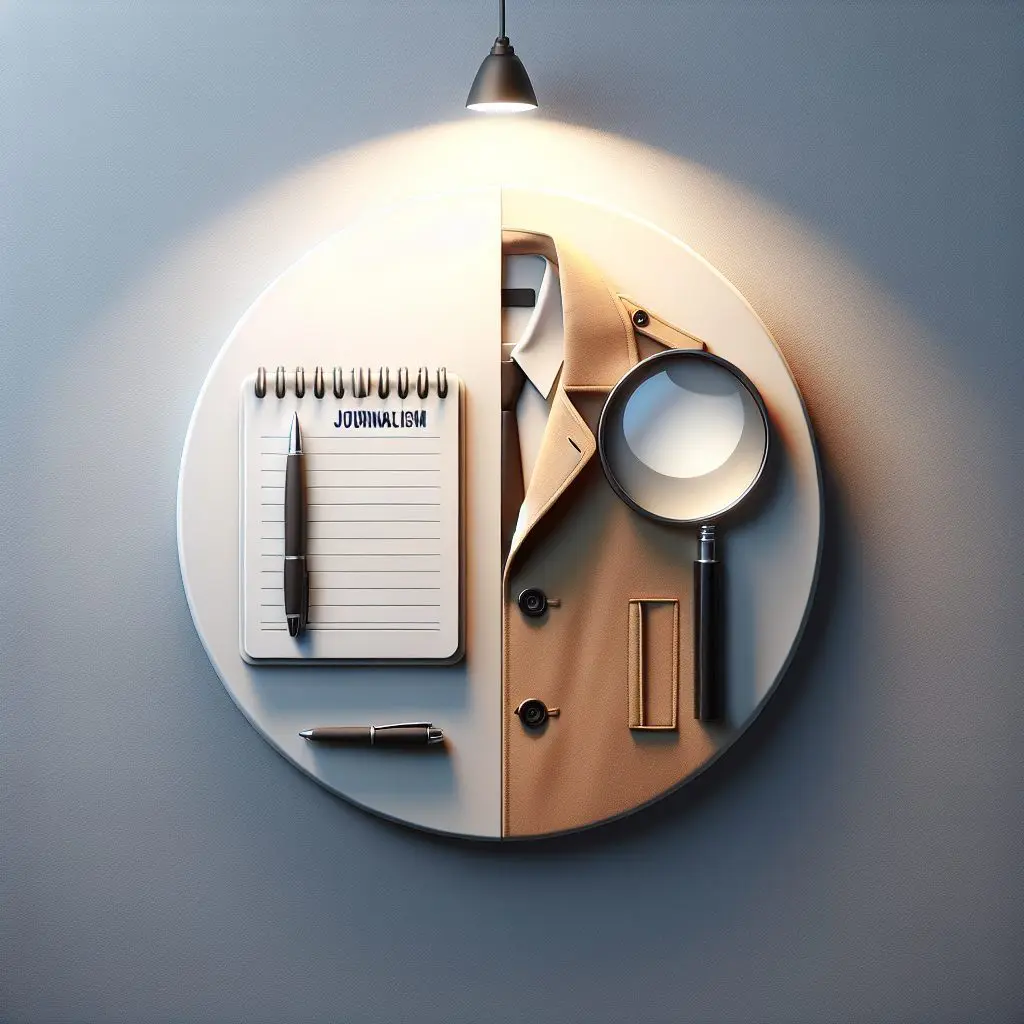 Jakie są różnice między dziennikarstwem a detektywistyką?