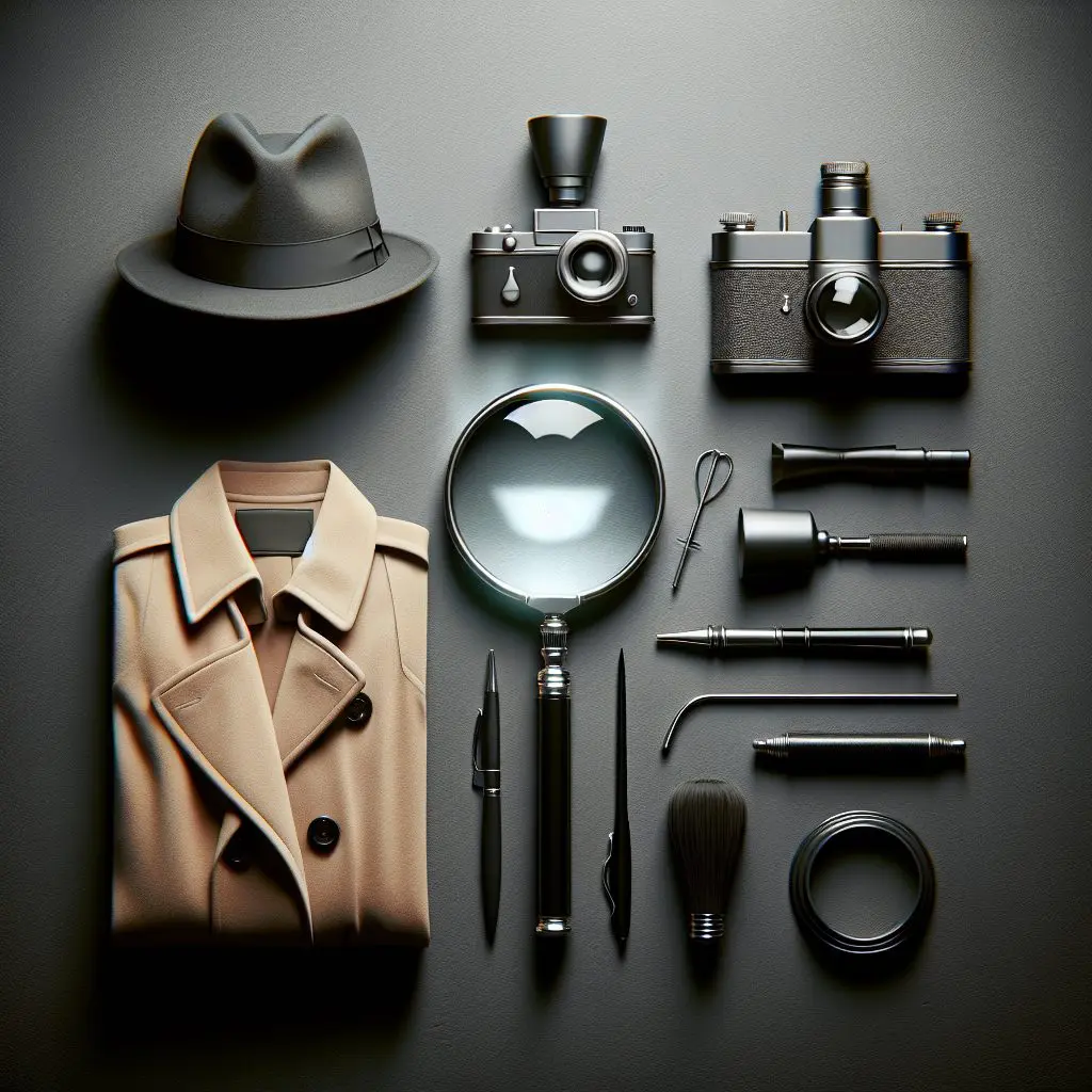 Historia pracy detektywów w kulturze popularnej.